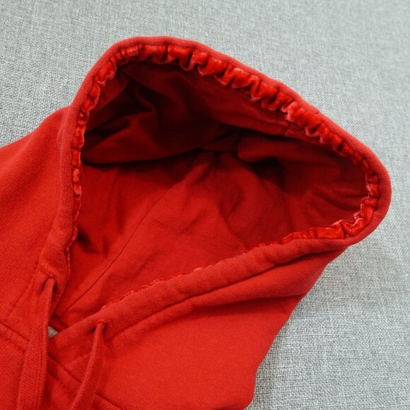 Ole Miss Rebels Women's Hoodie Red Appliqué Jones & Mitchell Size Large - Picture 5 of 6